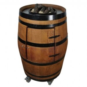 Vuurregenton verrijdbaar