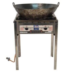 Wadyang groot compleet inclusief barbecue klein gas