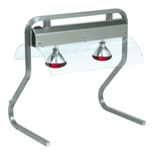 Warmhoudbrug RVS 2xGN infra-rood