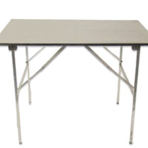Werktafel RVS 1,2m inklapbaar