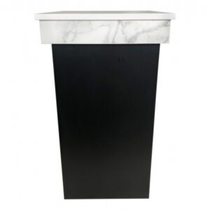 Zuil Marmerlook Classico middel zwart