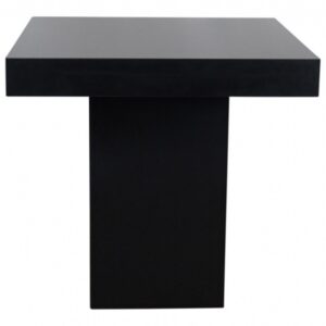 Tafel Milano zwart 80x80cm