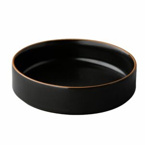 Bord Japan, black hoog, Ø 15 cm