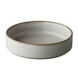 Bord Japan, white/grey hoog, Ø 15 cm