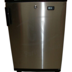 Flessenkoelkast RVS 200L