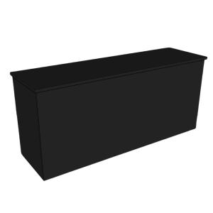 Buffettafel Milano zwart