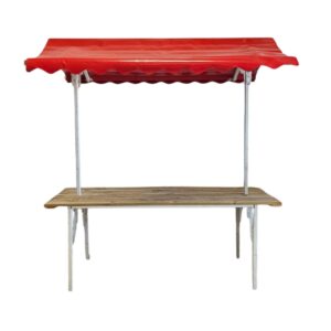 Franse partykraam rood