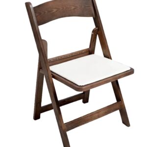 Wedding chair inklapbaar houtkleur